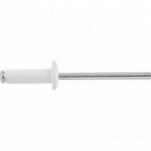 Rebite Rebitop Aluminio Branco Repuxo R-512 Milheiro