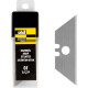 Lamina Estilete Eda Auto-Retratil Trapezoidal Com 10 Pecas - 0Af Lamina Estilete Eda Auto-Retratil Trapezoidal Com 10 Pecas - 0Af