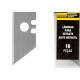 Lamina Estilete Eda Auto-Retratil Trapezoidal Com 10 Pecas - 0Af Lamina Estilete Eda Auto-Retratil Trapezoidal Com 10 Pecas - 0Af