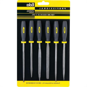 Limas Agulha Eda Jogo Com 6 Pecas Profissional - 7Gm