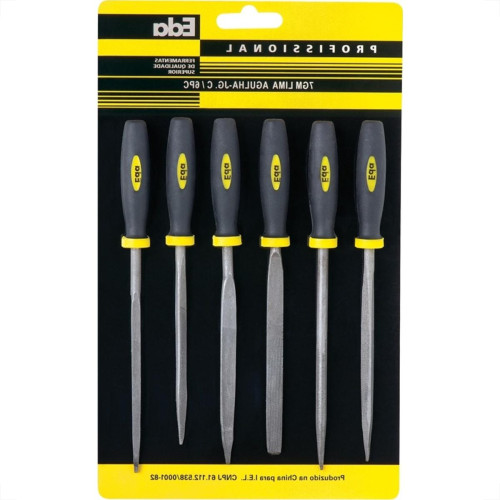 Limas Agulha Eda Jogo Com 6 Pecas Profissional - 7Gm Limas Agulha Eda Jogo Com 6 Pecas Profissional - 7Gm