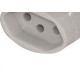 Pino Femea Daneva 2P+T. 20A. Desmontavel Cinza - Dn1608 - Kit C/12 Pecas