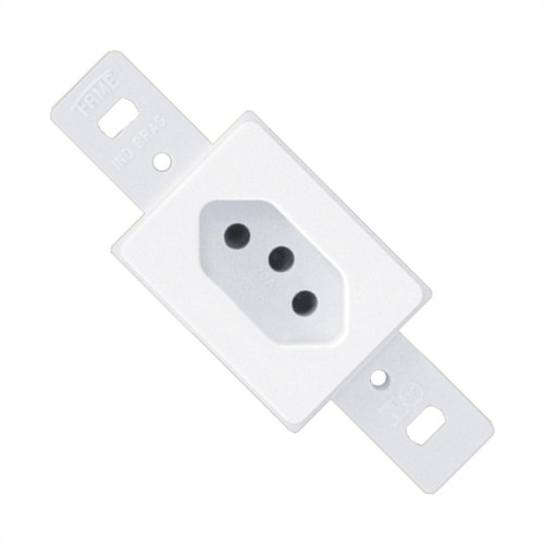 Conjunto Fame Blanc Sem Placa 1 Tomada 2P+T. 20A. 1336