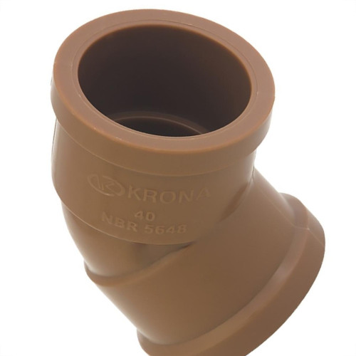 Joelho Soldavel Krona 45ºx 60Mm - Kit C/10 Pecas