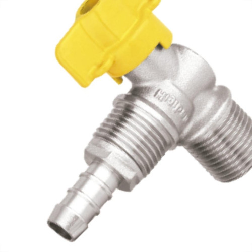 Registro Para Gas Esfera Higiban Angular - 1/2'' X 1/2'' E 1/2'' X 3/8'' Registro Para Gas Esfera Higiban Angular - 1/2'' X 1/2'' E 1/2'' X 3/8''