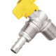 Registro Para Gas Esfera Higiban Angular - 1/2'' X 1/2'' E 1/2'' X 3/8'' Registro Para Gas Esfera Higiban Angular - 1/2'' X 1/2'' E 1/2'' X 3/8''
