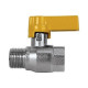 Registro Para Gas Esfera Higiban Horizontal 1/2'' X 1/2'' Registro Para Gas Esfera Higiban Horizontal 1/2'' X 1/2''