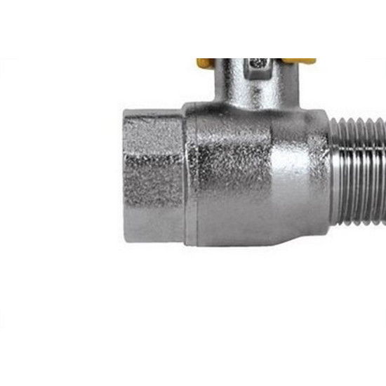 Registro Para Gas Esfera Higiban Horizontal 1/2'' X 1/2'' Registro Para Gas Esfera Higiban Horizontal 1/2'' X 1/2''