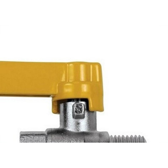 Registro Para Gas Esfera Higiban Horizontal 1/2'' X 1/2'' Registro Para Gas Esfera Higiban Horizontal 1/2'' X 1/2''