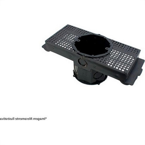Suporte Laje Emave Com Caixa 25Cm Piso Preto - Kit C/10 Pecas Suporte Laje Emave Com Caixa 25Cm Piso Preto - Kit C/10 Pecas