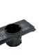 Suporte Laje Emave Com Caixa 25Cm Piso Preto - Kit C/10 Pecas Suporte Laje Emave Com Caixa 25Cm Piso Preto - Kit C/10 Pecas