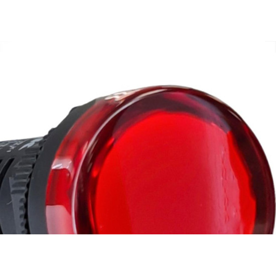 Sinalizador Led Steck 220V. Vermelho Boton Slds2201