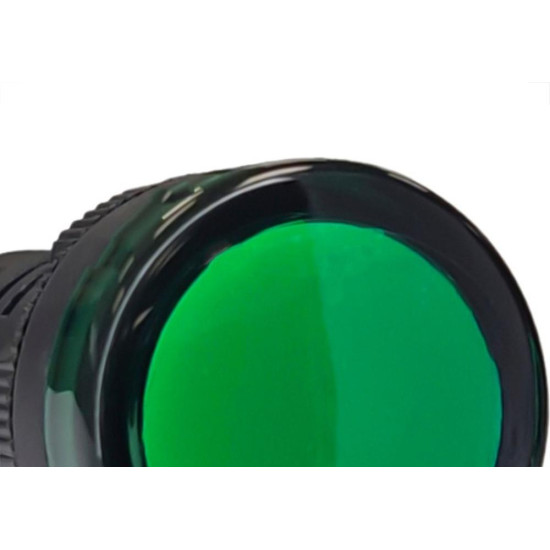 Sinalizador Led Steck 220V. Verde Boton Slds2202