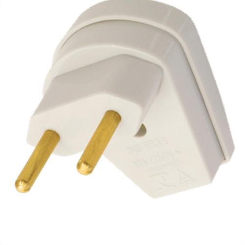 Pino Prensa Cabo Fame Bipolar 10A. Cinza 1453