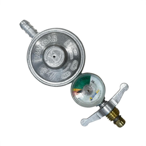 Regulador Gas Imar 1Kg/H Com Manometro - 0728/06B Regulador Gas Imar 1Kg/H Com Manometro - 0728/06B