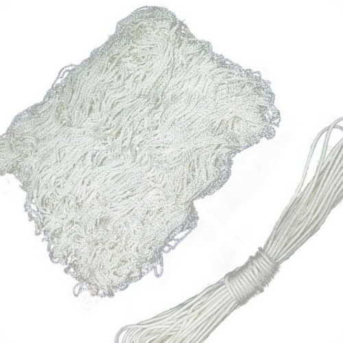 Tela De Protecao Victoria Regia Kit Com Corda 1,60M X 3,50M Branca Tela De Protecao Victoria Regia Kit Com Corda 1,60M X 3,50M Branca