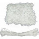 Tela De Protecao Victoria Regia Kit Com Corda 3,50M X 5M Branca Tela De Protecao Victoria Regia Kit Com Corda 3,50M X 5M Branca