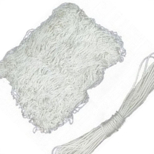 Tela De Protecao Victoria Regia Kit Com Corda 3,50M X 5M Branca Tela De Protecao Victoria Regia Kit Com Corda 3,50M X 5M Branca