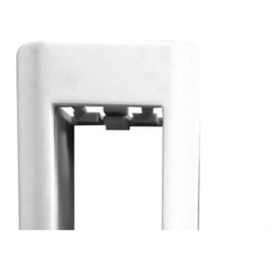 Placa Conjunto Modular Ilumi 1 Modulo Branco Para Moveis Placa Conjunto Modular Ilumi 1 Modulo Branco Para Moveis