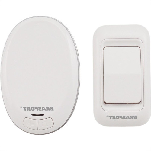 Campainha Sem Fio Bivolt Brasfort Musical 52 Toques Pilha/Tomada - 7891