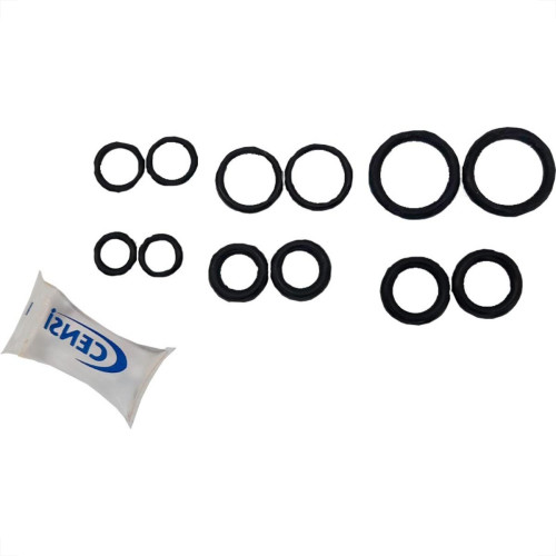 Reparo Para Torneira Censi Kit Aneis O`Ring Com 12 Pecas - 42100