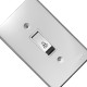 Conjunto Ilumi Pratika Com Placa 1 Tecla Campainha - 1913 Conjunto Ilumi Pratika Com Placa 1 Tecla Campainha - 1913