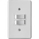 Conjunto Ilumi Pratika Com Placa 2 Simples - 1918 Conjunto Ilumi Pratika Com Placa 2 Simples - 1918