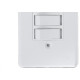 Conjunto Ilumi Pratika Com Placa 3 Simples - 1919 Conjunto Ilumi Pratika Com Placa 3 Simples - 1919