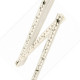 Metro Nylon Llinan Simples Branco - Kit C/12 Pecas Metro Nylon Llinan Simples Branco - Kit C/12 Pecas