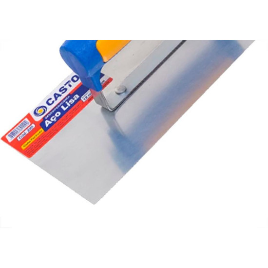 Desempenadeira Aco Castor Lisa 12 X 27Cm - 220