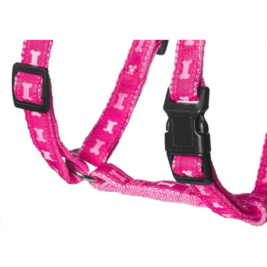 Peitoral Para Caes Sanremo Poliester Pequeno Rosa Peitoral Para Caes Sanremo Poliester Pequeno Rosa