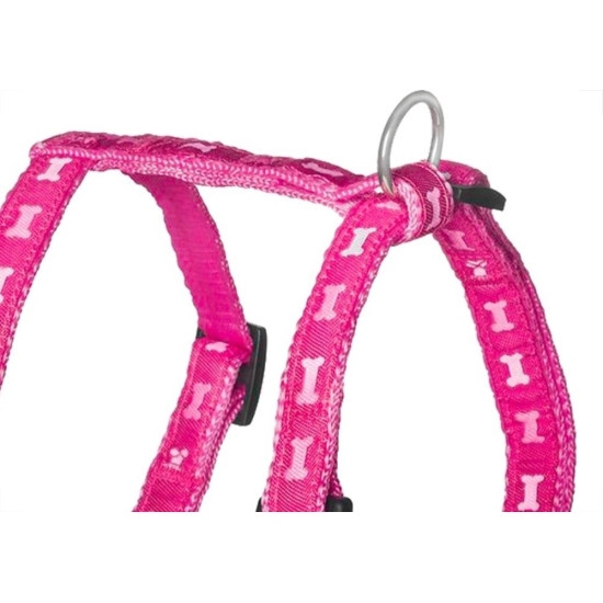 Peitoral Para Caes Sanremo Poliester Pequeno Rosa Peitoral Para Caes Sanremo Poliester Pequeno Rosa