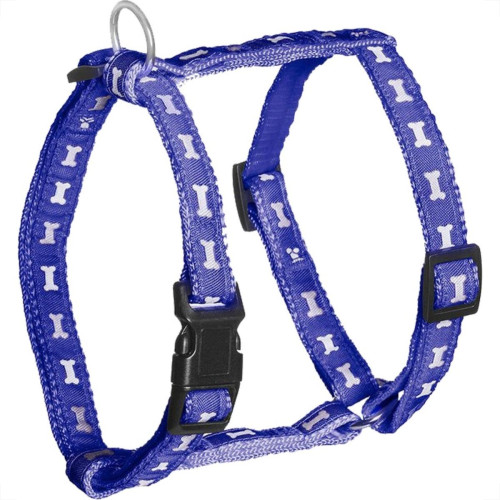 Peitoral Para Caes Sanremo Poliester Medio Azul Peitoral Para Caes Sanremo Poliester Medio Azul