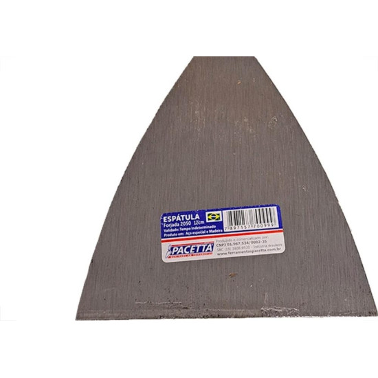 Espatula Pacetta Aco Forjada 2050 - 12Cm Espatula Pacetta Aco Forjada 2050 - 12Cm