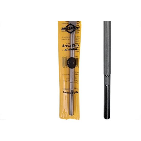 Broca Chata Madeira Brasfort 7/16'' - 8043 Broca Chata Madeira Brasfort 7/16'' - 8043