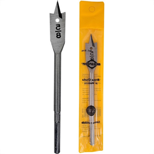 Broca Chata Madeira Brasfort Tam.G 5/8'' - 8046 Broca Chata Madeira Brasfort Tam.G 5/8'' - 8046