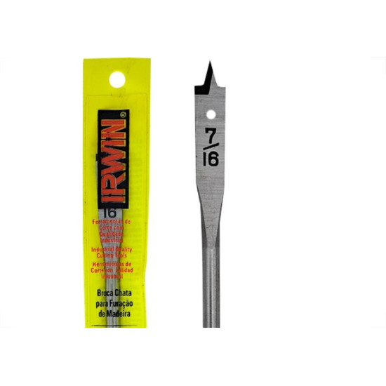 Broca Chata Madeira Irwin 7/16''