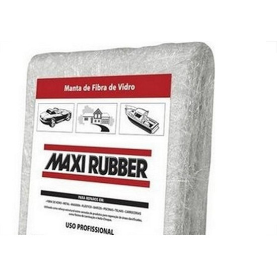 Manta Fibra Vidro Maxi Rubber 1,40M X 0,50M Manta Fibra Vidro Maxi Rubber 1,40M X 0,50M