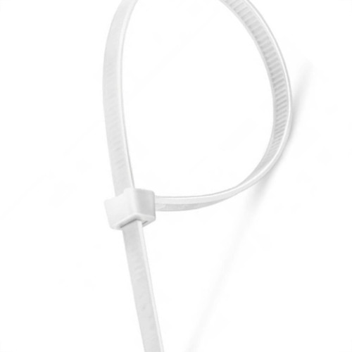 Abracadeira Nylon Foxlux Branca 2,5Mmx100Mm Com 100 Pecas