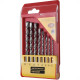 Broca Kit Tramontina Com 08 Pecas Widea 3 A 10Mm - 43142/508 Broca Kit Tramontina Com 08 Pecas Widea 3 A 10Mm - 43142/508