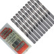 Broca Aco Rapido Dormer 3/32'' - Kit C/10 Pecas Broca Aco Rapido Dormer 3/32'' - Kit C/10 Pecas