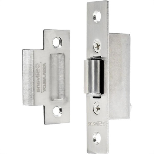 Fecho Rolete Silvana Aco Inox Escovado Fecho Rolete Silvana Aco Inox Escovado