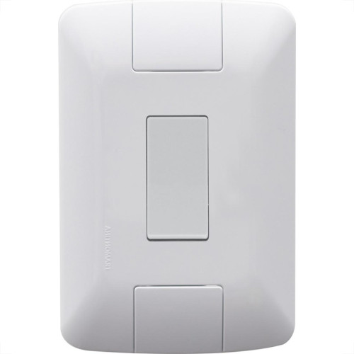 Conjunto Tramontina Com Placa Aria 1 Simples - 57241/001 Conjunto Tramontina Com Placa Aria 1 Simples - 57241/001
