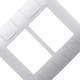 Placa Conjunto Modular Tramontina Aria 4X4 - 6 Modulos 57203/031 Placa Conjunto Modular Tramontina Aria 4X4 - 6 Modulos 57203/031