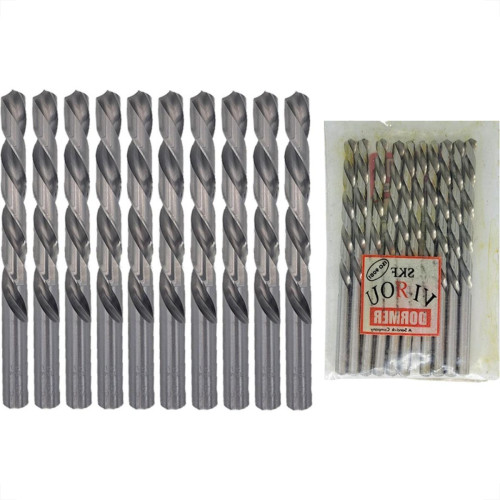 Broca Aco Rapido Dormer 3/16'' - Kit C/10 Pecas Broca Aco Rapido Dormer 3/16'' - Kit C/10 Pecas