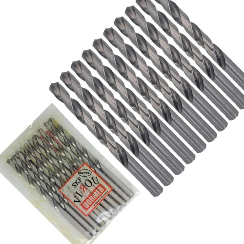 Broca Aco Rapido Dormer 3/16'' - Kit C/10 Pecas Broca Aco Rapido Dormer 3/16'' - Kit C/10 Pecas