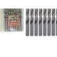 Broca Aco Rapido Dormer 3/16'' - Kit C/10 Pecas Broca Aco Rapido Dormer 3/16'' - Kit C/10 Pecas