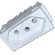 Modulo Tramontina Aria 1 Tomada Branco 2P+T. 10A. 57217/030 Modulo Tramontina Aria 1 Tomada Branco 2P+T. 10A. 57217/030