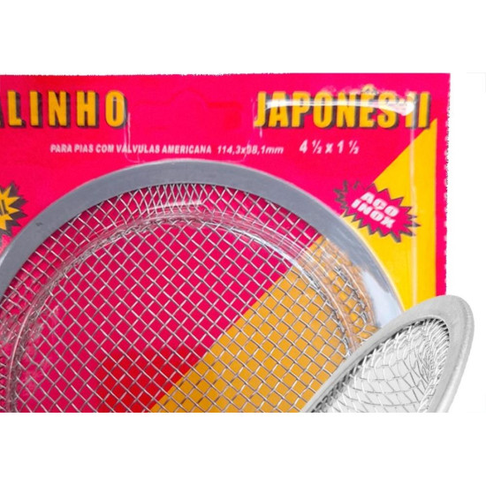 Ralinho Aco Inox Japones Valvula Americana 4.1/2'' - Kit C/12 Pecas Ralinho Aco Inox Japones Valvula Americana 4.1/2'' - Kit C/12 Pecas