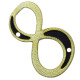 Numero Residencial Colonial Luxo Metal Thompson No.8